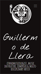 Mobile Screenshot of guillermodellera.com