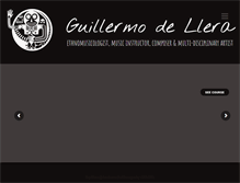 Tablet Screenshot of guillermodellera.com